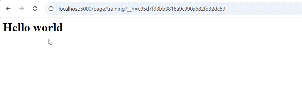 Hello World Hello world