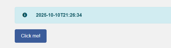 Simple button in action "Simple button in action"